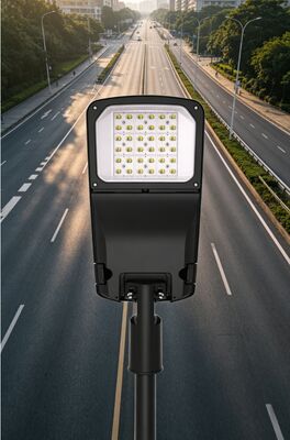 Aluminum Led Street Light3000 to 6500K Color Temperature and Roadway Illumination